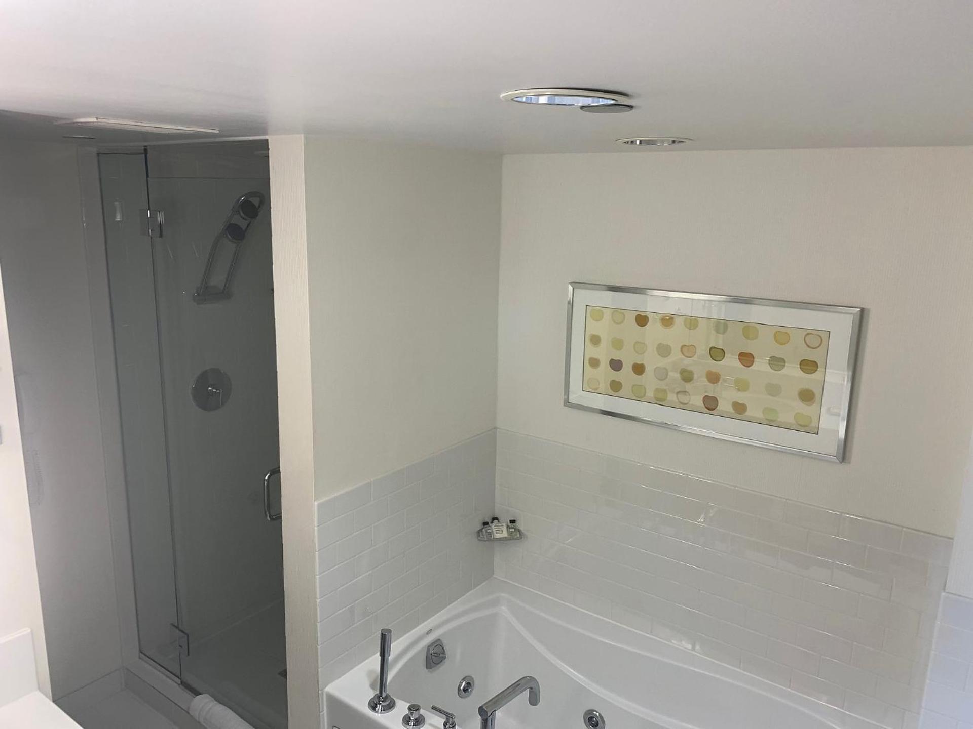 Double Room Two Double Beds Disability Access Roll Shower or Non-Smoking